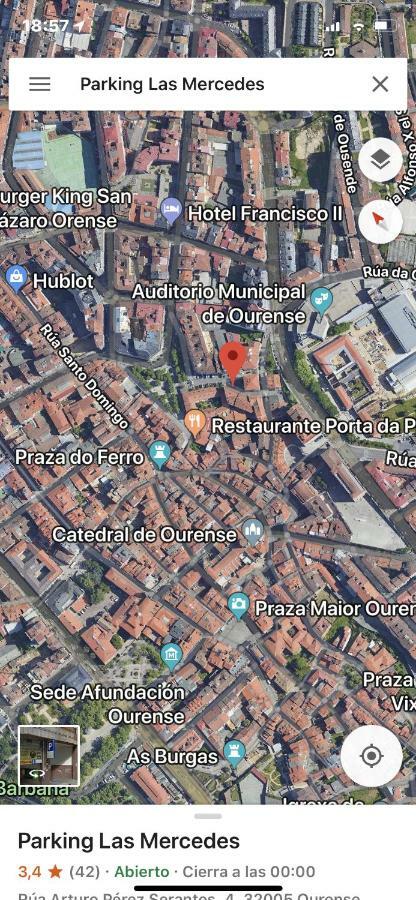 Piso Centro Lägenhet Ourense Exteriör bild